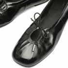 ALOHAS Women's Rosalind Black Patent Leather Ballet Flats in Onix Black