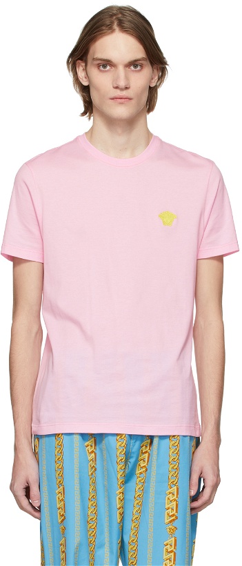 Photo: Versace Pink Medusa T-Shirt