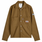 Deva States Men's Chain Field Overshirt in Grey