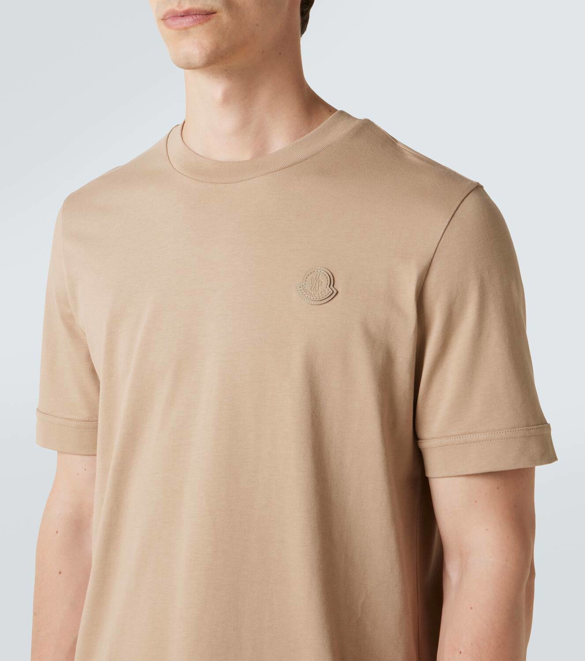 Moncler Logo cotton jersey T-shirt Moncler Moncler Logo cotton jersey T-shirt Moncler