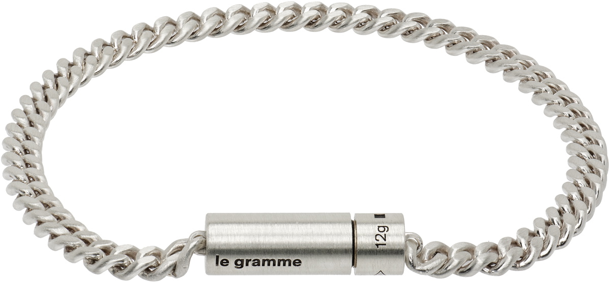 Le Gramme Curb Chain Cable 12g Bracelet Le Gramme