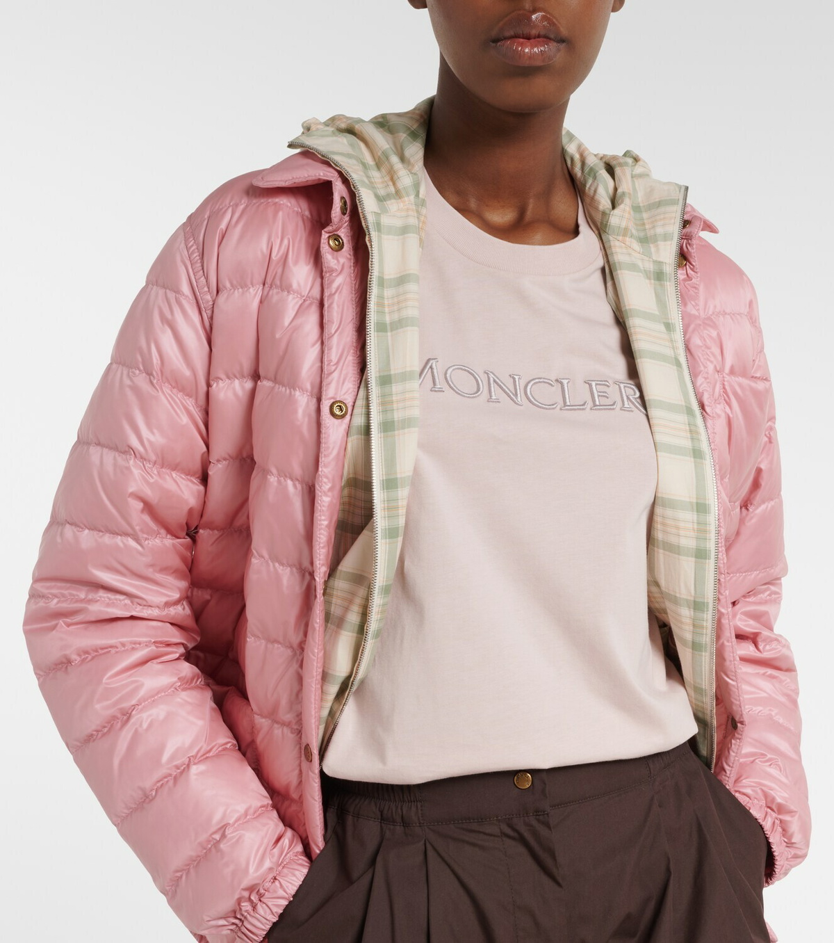 Moncler Logo cotton jersey T-shirt