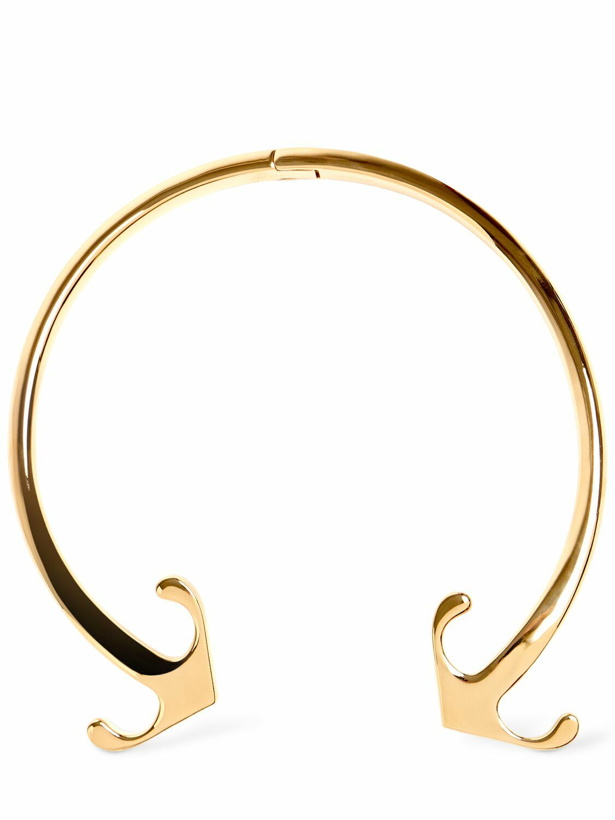 Photo: OFF-WHITE Mono Arrow Brass Necklace
