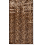 Wacko Maria - Leopard-Print Faux Fur Rug - Neutrals