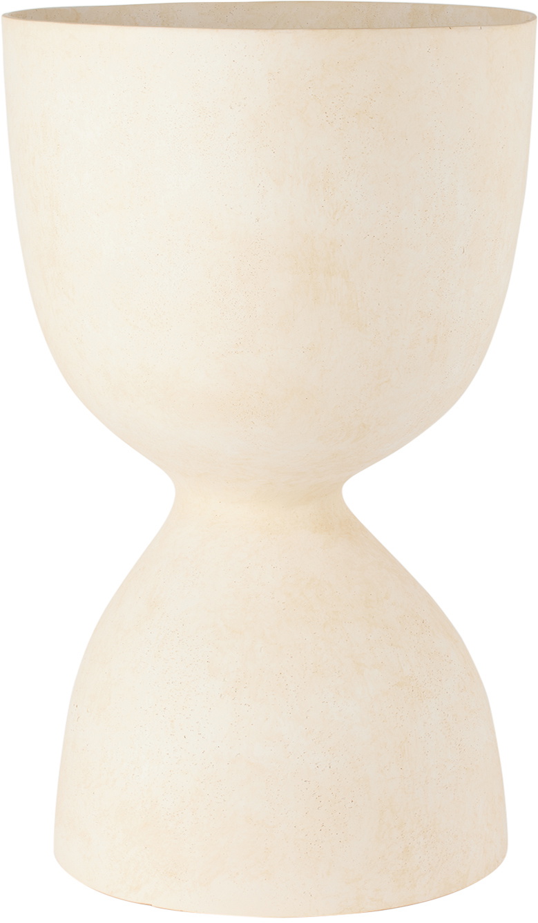 ferm LIVING Beige Tall Evoke Pot