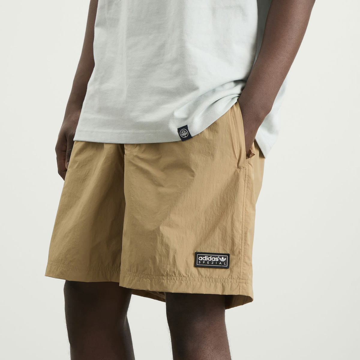 Adidas Men's Spezial Hudswell Short in Cardboard