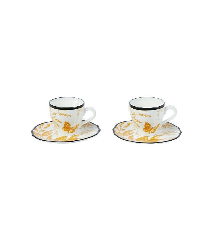 Photo: Gucci - Herbarium set of 2 coffee cups and saucers