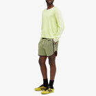 Adidas x Wales Bonner Knit Long Sleeve T-Shirt in Semi Frozen Yellow/Chalk White