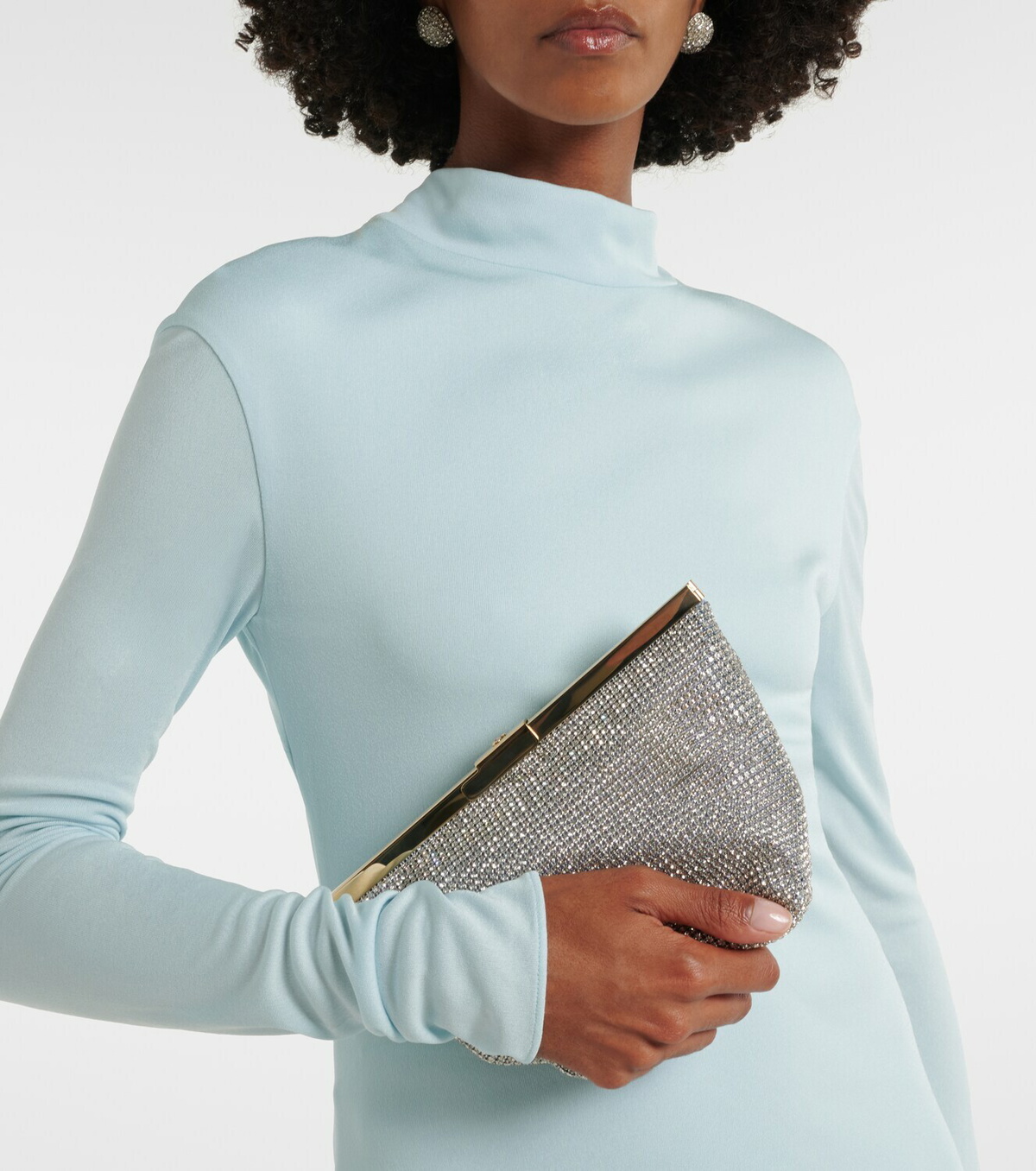 Jimmy Choo Ganache embellished clutch