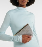 Jimmy Choo Ganache embellished clutch