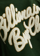 Billionaire Boys Club Logo-appliquéd Padded Felt Varsity Jacket Green