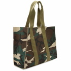 Comme des Garçons Homme Men's Felt Camo Print Tote in Camo Pattern