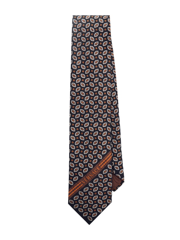 Photo: Versace - 9cm Silk-Jacquard Tie
