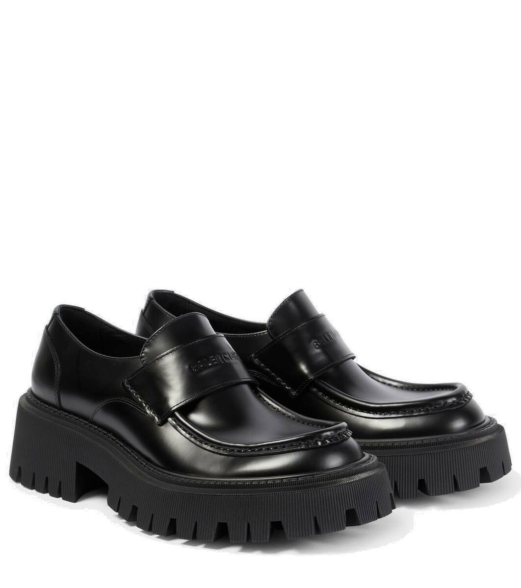Balenciaga Black City Sabot Loafers Balenciaga