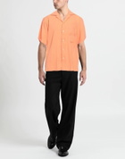 Msgm Mens Shirt in Salmon pink