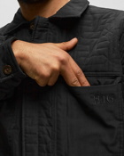 Honor The Gift H Quilted Jacket Black - Mens - Overshirts
