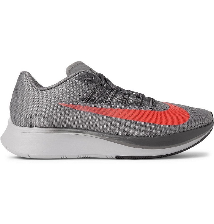 Photo: Nike Running - Zoom Fly Mesh Sneakers - Men - Gray