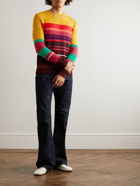 Wales Bonner - Crescendo Slim-Fit Striped Merino Wool-Blend Sweater - Multi