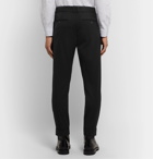 Club Monaco - Black Slim-Fit Tapered Stretch-Wool Twill Trousers - Black