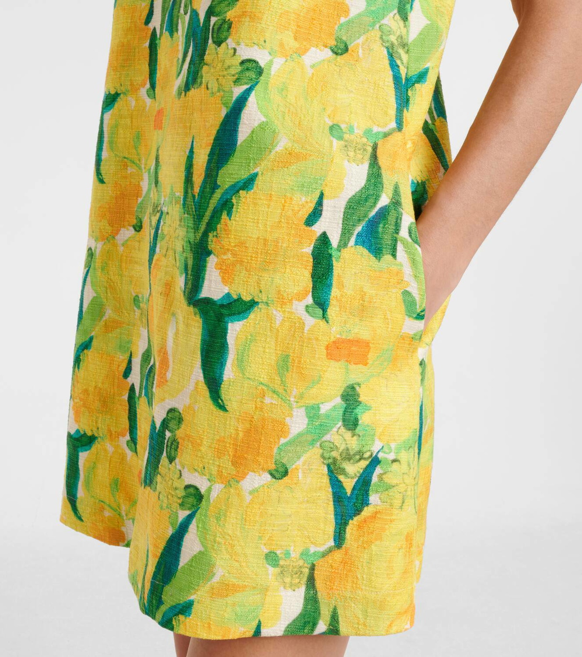 La DoubleJ Swing printed cotton minidress