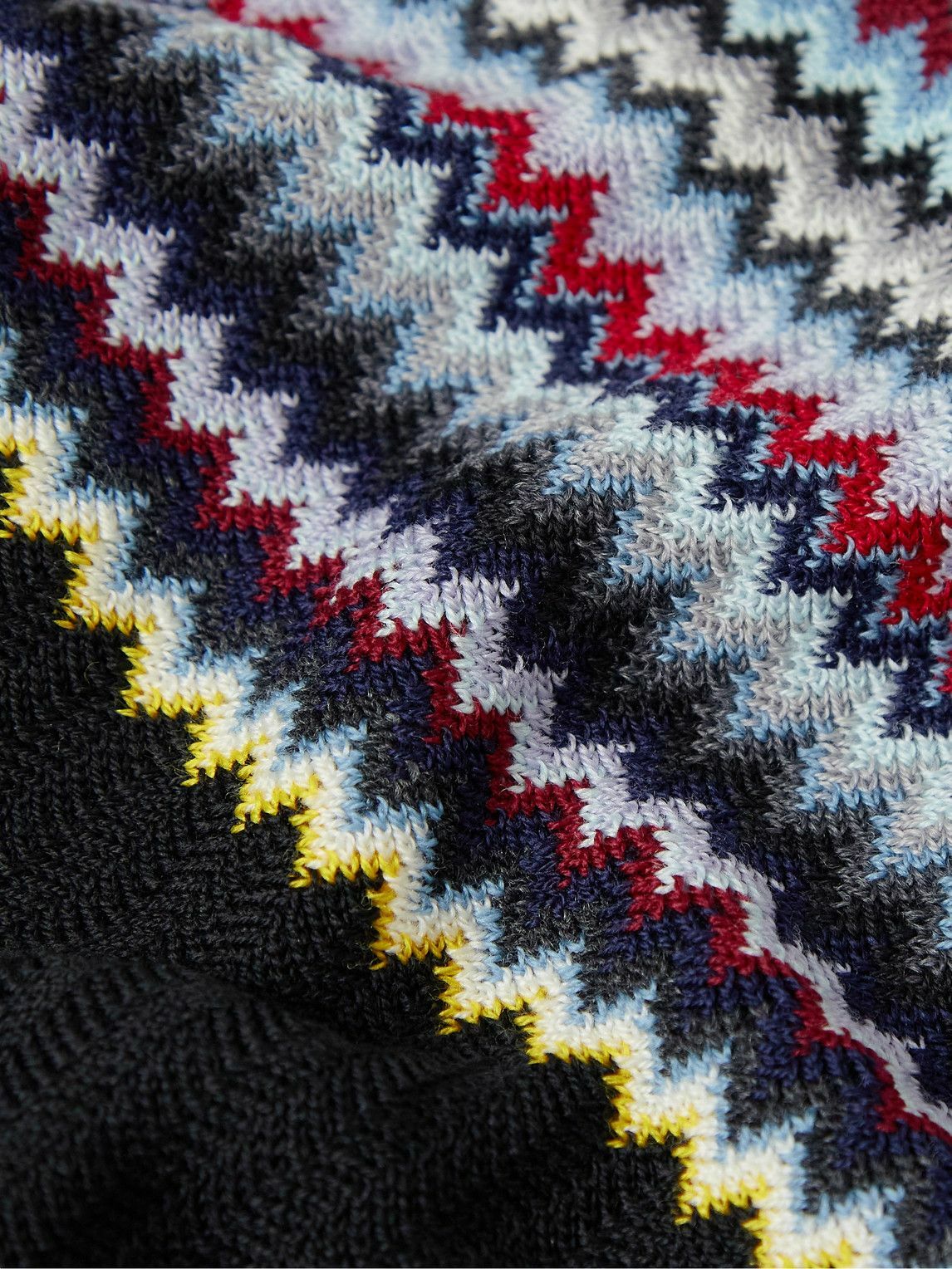 Missoni
 Chevron Wool Blend Fringe Scarf