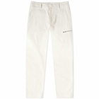 Moncler Men's Zip Detail Trouser in White