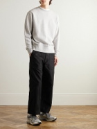 Beams Plus - Wide-Leg Cotton-Twill Trousers - Black