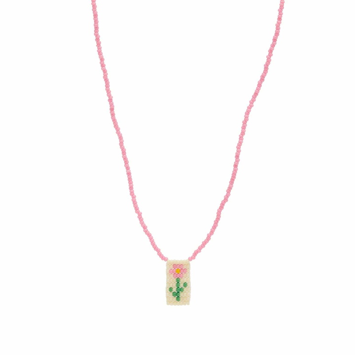 Photo: Anni Lu Women's A Rose Is A Rose Necklace in Pink 