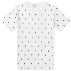 Polo Ralph Lauren Men's All Over Pony Sleepwear T-Shirt in White