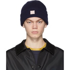 Acne Studios Navy Kansy Beanie