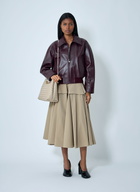 Bottega Veneta Leather Blouson Jacket