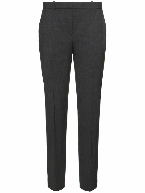 Photo: THEORY Treeca Straight Stretch Wool Pants