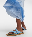 Dries Van Noten - Leather slides