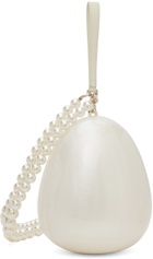 Simone Rocha Off-White Large Egg Bag