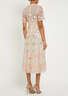 Needle & Thread Rosalie Floral-embellished Tulle Gown Cream