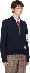 Thom Browne Navy Classic Loopback 4-Bar Sweatshirt