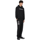 Neighborhood Black Converse Edition Logo Hoodie