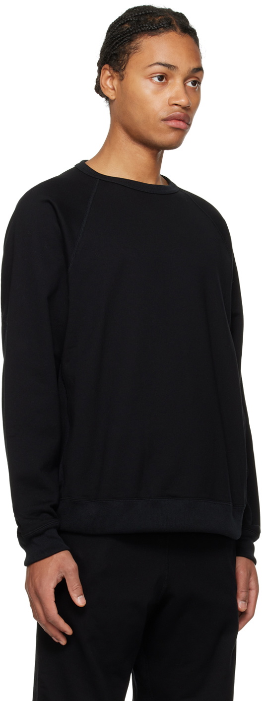 Nanamica Black Crewneck Sweatshirt Nanamica