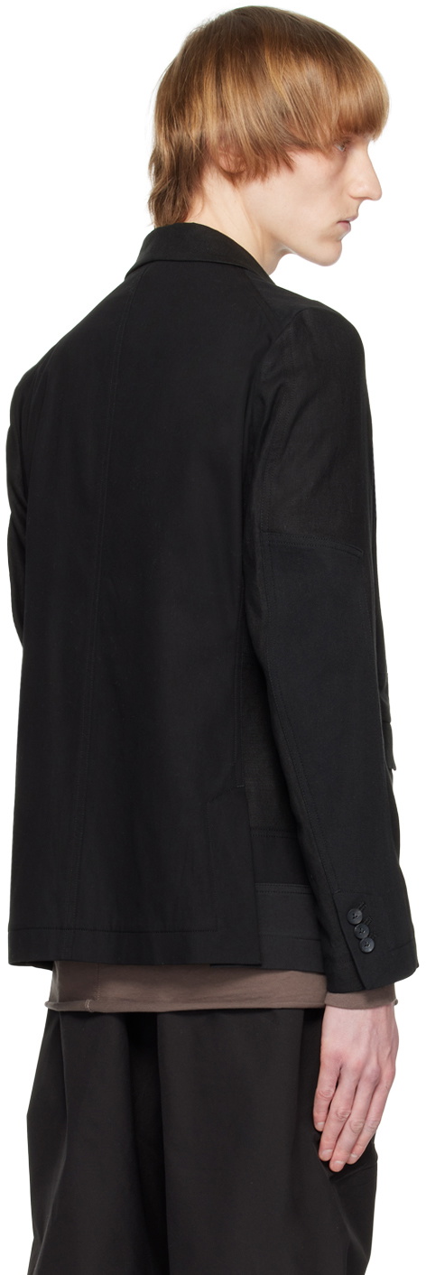 The Viridi-anne Black Fragment Blazer