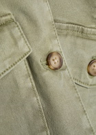 Paige Stacey Stretch-denim Jacket Green
