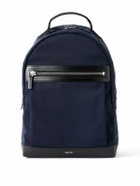 TOM FORD - Leather-Trimmed Nylon Backpack