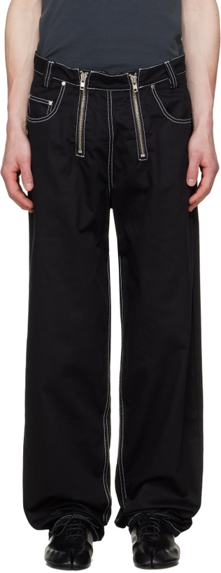 Photo: GmbH Black Cyrus Double Fly Trousers