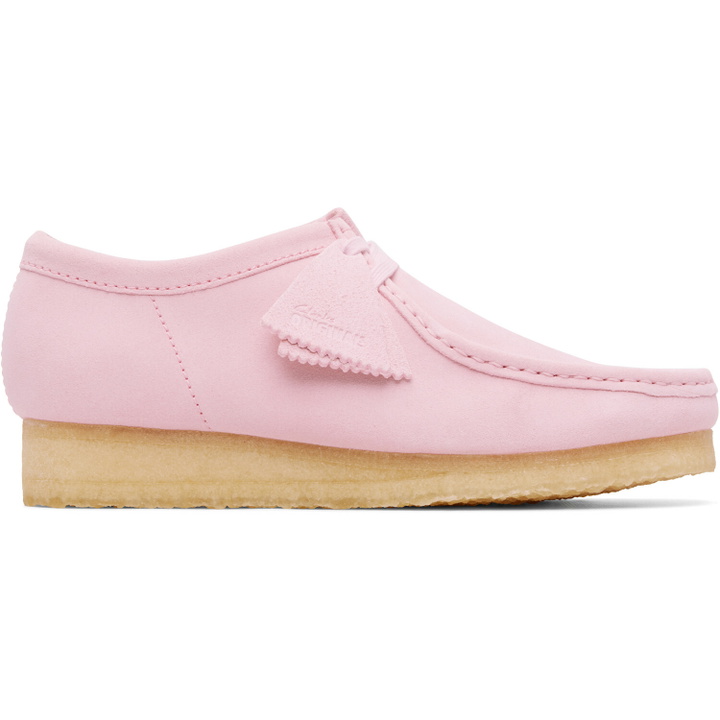 Photo: Clarks Originals Pink Wallabee Derbys
