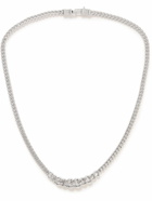 Tom Wood - Dean Recycled Rhodium-Plated Chain Necklace