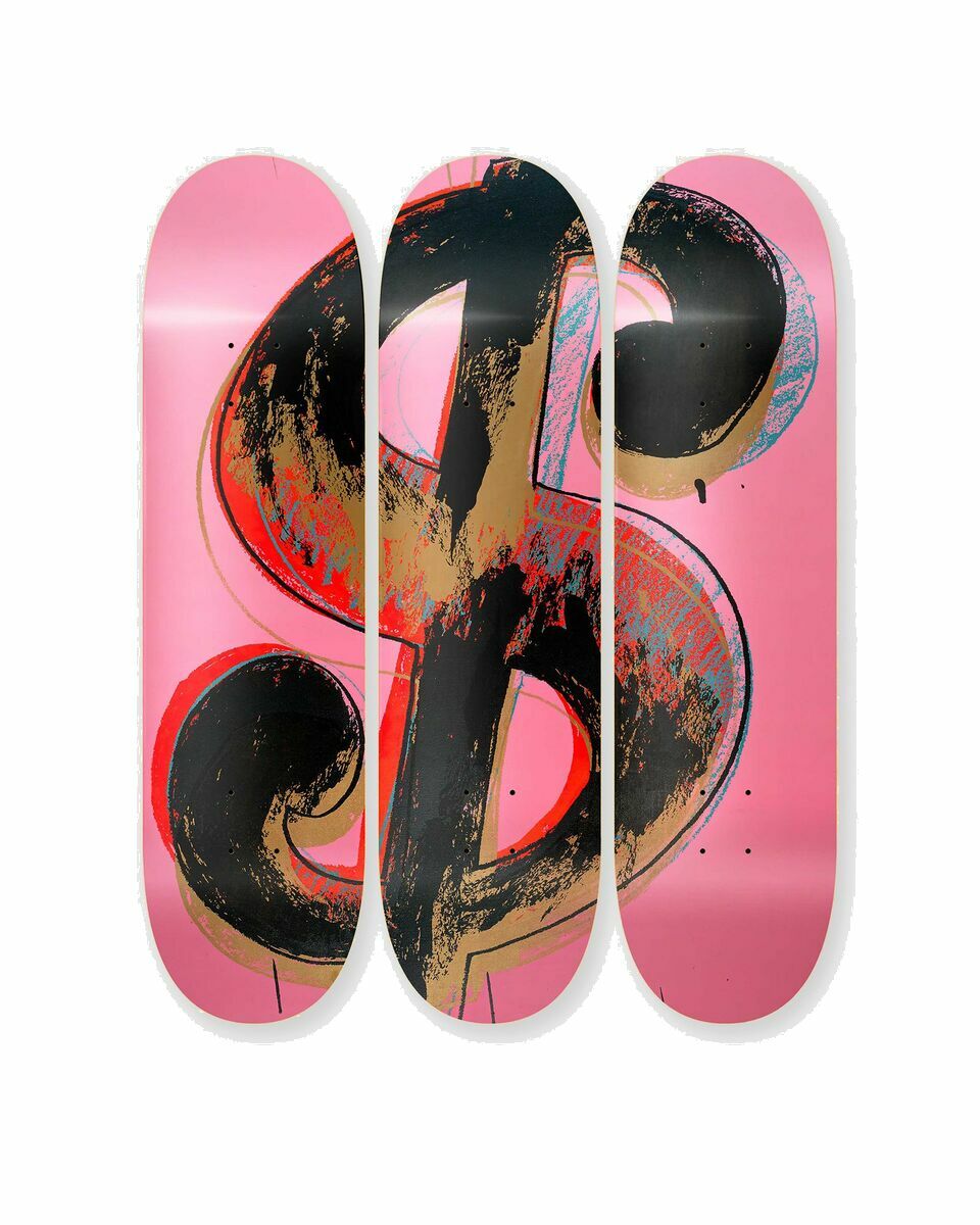 Photo: The Skateroom Andy Warhol Dollar Sign Pink Deck Pink - Mens - Home Deco