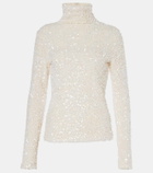 Xu Zhi Sequined top