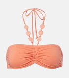 Eres Lana beaded bikini top