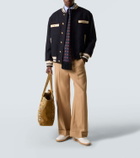 Valentino Tweed bomber jacket
