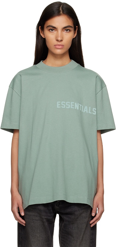 Photo: Essentials SSENSE Exclusive Blue T-Shirt