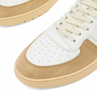 Collegium Men's Pillar Destroyer Low Sneaker in White/Taupe/Black